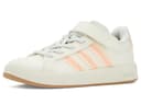 adidas Kids Grand Court 3.0 Elastic Lace Shoes (Little Kid) — vista principal