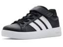 adidas Kids Grand Court 3.0 Shoes (Little Kid) — cor Preto