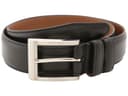 Allen Edmonds Wide Basic Dress Belt — cor Preto