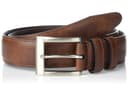 Allen Edmonds Wide Basic Dress Belt — cor Vermelho