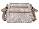 Baggallini Marais Crossbody — cor Prata
