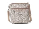 Baggallini Modern Pocket Crossbody — cor Prata