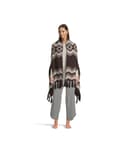Barefoot Dreams CozyChic Mosaic Wrap — cor Marrom