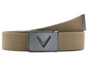 Callaway V-logo Web Belt — cor Cinza