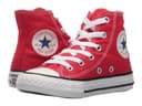 Converse Kids Chuck Taylor All Star Hi Top Sneaker (Little Kid) — cor Vermelho