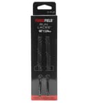 ForceField Reflective Running Shoe Laces — cor Preto