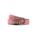 Free People Rori Leather Belt — cor Rosa