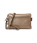 Frye Melissa Crossbody Wristlet — cor Dourado