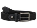 IZOD Golf Stretch Braid Belt — cor Preto