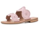 Jack Rogers Kids Girls Lauren Flat Sandals (Little Kid/Big Kid) — cor Pink
