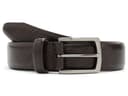 Johnston & Murphy Diagonal Etched Belt — cor Marrom