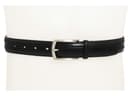 Johnston & Murphy Double Calf Belt — cor Preto