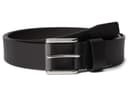 Johnston & Murphy Roller Buckle Belt — cor Preto