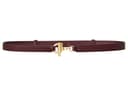Lauren Ralph Lauren Leather Toggle Skinny Belt — vista principal