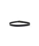 Lauren Ralph Lauren Metal-Keeper Leather Skinny Belt — vista 1