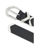 Madewell Angular Buckle Belt in Suede — vista 2