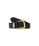 Madewell Chunky Metal Statement Belt — cor Preto
