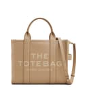 Marc Jacobs The Leather Medium Tote Bag — cor Bege
