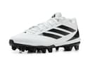 adidas adiZero Impact 2.0 Molded Baseball Cleats — cor Branco