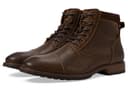Florsheim Lodge Cap Toe Lace-Up Boots — cor Marrom