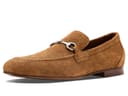 Johnston & Murphy Higgins Bit Loafers — cor Marrom