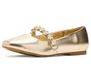 Nina Kids Joansie (Toddler/Little Kid/Big Kid) — cor Dourado