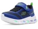 SKECHERS KIDS Glide-Step Lights 400240L (Little Kid/Big Kid) — cor Azul
