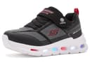 SKECHERS KIDS Glide-Step Lights 400240L (Little Kid/Big Kid) — cor Preto