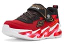 SKECHERS KIDS Light-Surge 400200L (Little Kid/Big Kid) — cor Vermelho