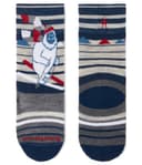 Smartwool Kids Wintersport Full Cushion Yeti Pattern Over-the-Calf Socks (Toddler/Little Kid/Big Kid) — cor Azul