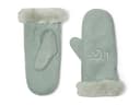 UGG Sheepskin Embroider Mitten — cor Cinza