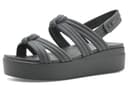 Crocs Brooklyn Knot Low Wedge — cor Chumbo