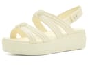 Crocs Brooklyn Knot Low Wedge — cor Off-white