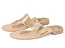 Jack Rogers Jacks Flat Sandal — cor Prata