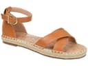 Journee Collection Lyddia Sandals — cor Caramelo