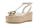 Kate Spade New York Lily Espadrille Wedge Sandals — cor Off-white