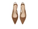 Lauren Ralph Lauren Lolah II Suede Slingback Pumps — vista 4