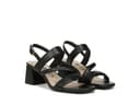 LifeStride Celia Slingback Strappy Dress Sandals — cor Preto