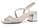 LifeStride Cheyenne Slingback Sandals — cor Prata