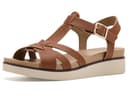 LifeStride Grandiose Strappy Sandals — cor Marrom