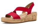 LifeStride Odette Strappy Sandals — cor Vermelho