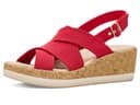 LifeStride Rye Slingback Sandals — cor Vermelho