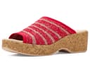LifeStride Veryready Slide Sandals — cor Vermelho