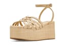 Loeffler Randall Channing Platform Sandals — cor Off-white