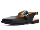Miz Mooz Freya Sling Back Flats — cor Preto