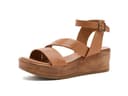 Miz Mooz Wynter Wedge Sandals — cor Marrom