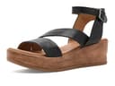 Miz Mooz Wynter Wedge Sandals — cor Preto