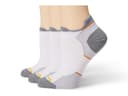 Smartwool Run Zero Cushion Low Ankle Socks 3-Pack — cor Branco