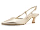 Stuart Weitzman Vinnie 50 Slingback — cor Dourado