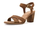 TOMS Majorca Ankle Strap — cor Marrom